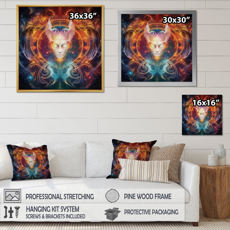 " Bringing Light To The Darkness ", Black Single Picture Framed, 24" H x 24" W x 1" D