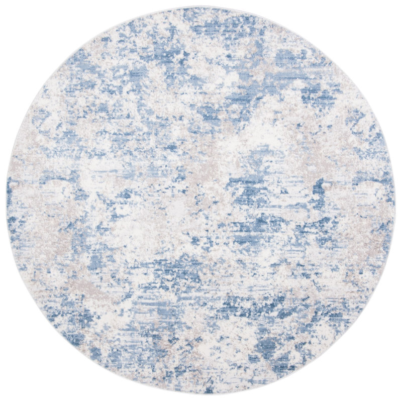 Grafton 700 Performance Abstract Rug, Round 9'