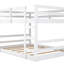 Lit double superposé au-dessus de couleur blanche - fabriqué avec des matériaux de fabrication faits pour une utilisation à long terme et-1785190589