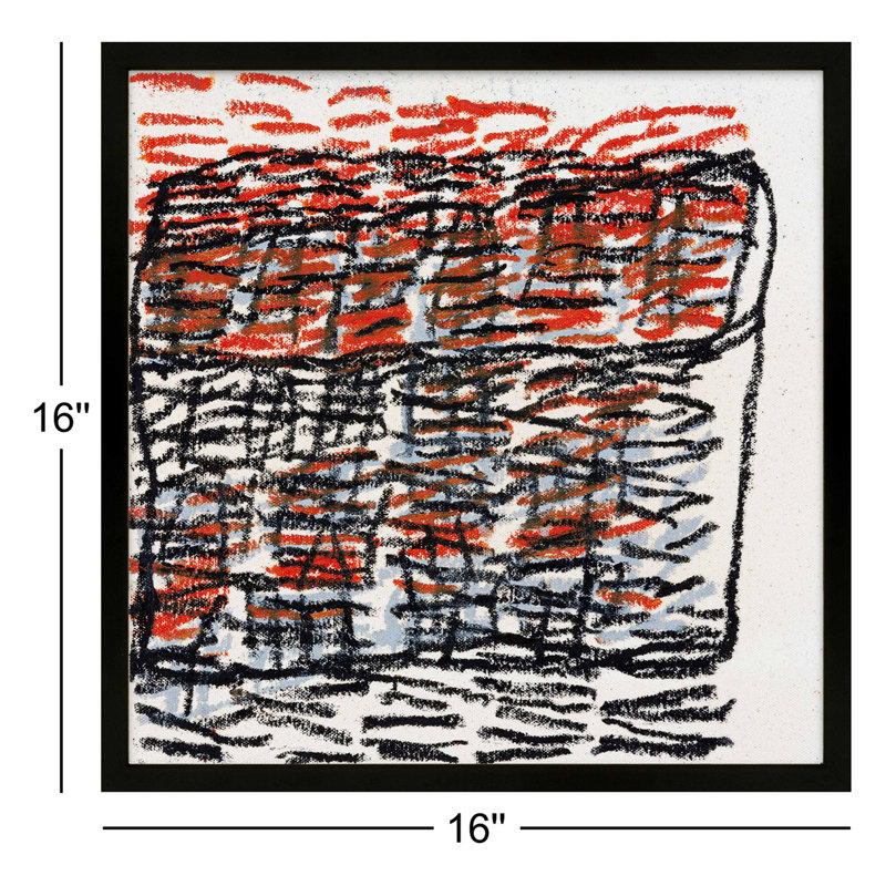 Favorite Season Print by Stephanie Dennis, 16" H x 16" W  x 1.25" D, Black