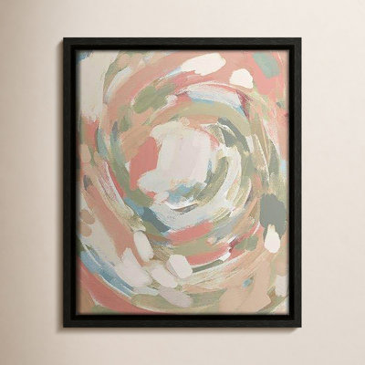 Curtis "Abstract Energy Spring Colors" Print