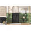 Meuble-lavabo 24 po avec lavabo intégré en céramique, meuble-lavabo à 2 portes et meuble-lavabo simple pour petite et moyenne salle de bain-29716574