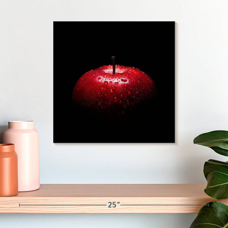 Red Apple Fruit, 16" H x 16" W