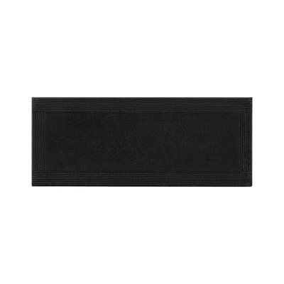 1 PCS 20X30" 100% Cotton Tufted 3000 GSM Reversible Bath Rug Black