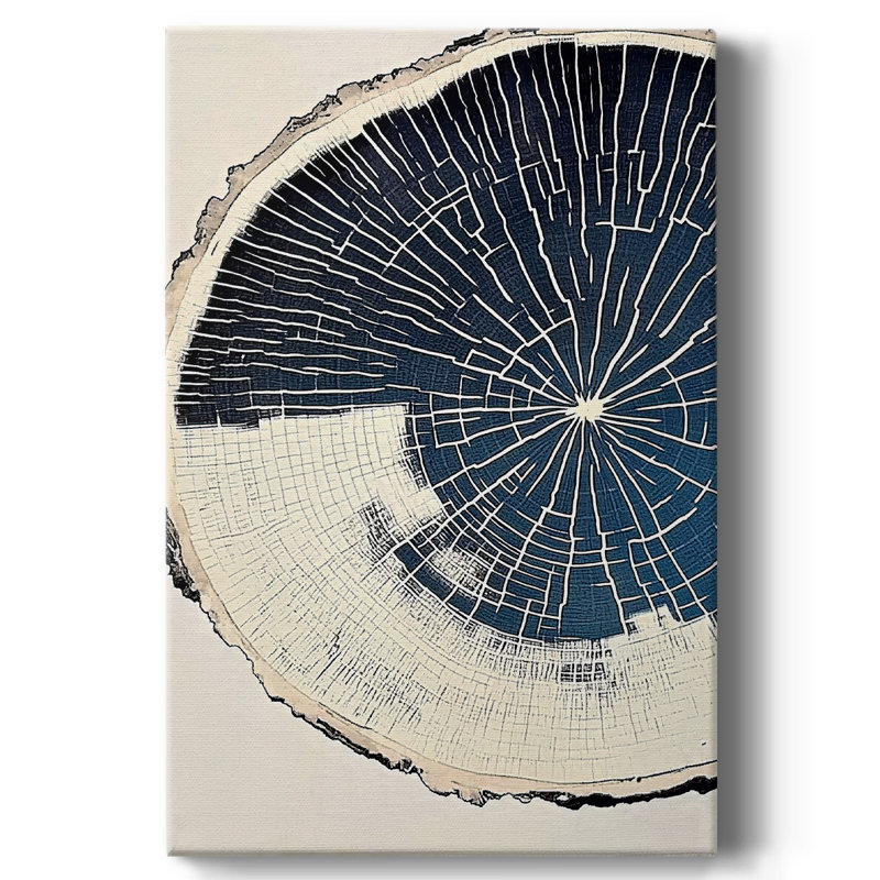 Abstract CCXIX Gallery Wrapped Canvas - Ready To Hang, 60" H x 40" W