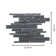 Karma Straight Edge Glass Mosaic Sheet Tile