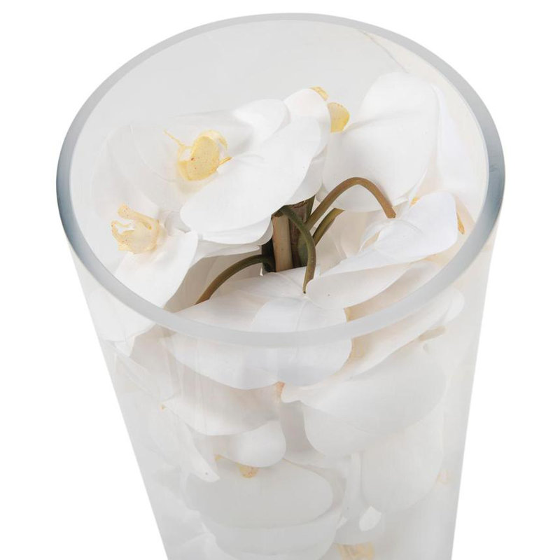 Orchid Arrangement in Vase, 40" H x 8" W x 8" D
