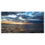 Magnifique paysage marin sous un ciel nuageux - reproduction de photo sur toile tendue-19241076