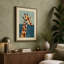Giraffe Emerges Coastal - Wrapped Canvas-1836445661-1836445664