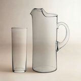 Libbey Modern Bar Boozy Brunch Entertaining Set with 6 Highball Glasses and Pitcher