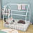 Cahaba Wood Bed,House Bed Frame with Fence-782034577-756388795