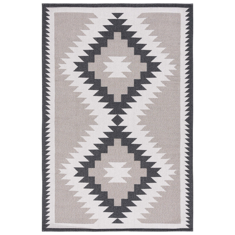 Ilkka Performance Geometric Rug, Rectangle 4' x 6'