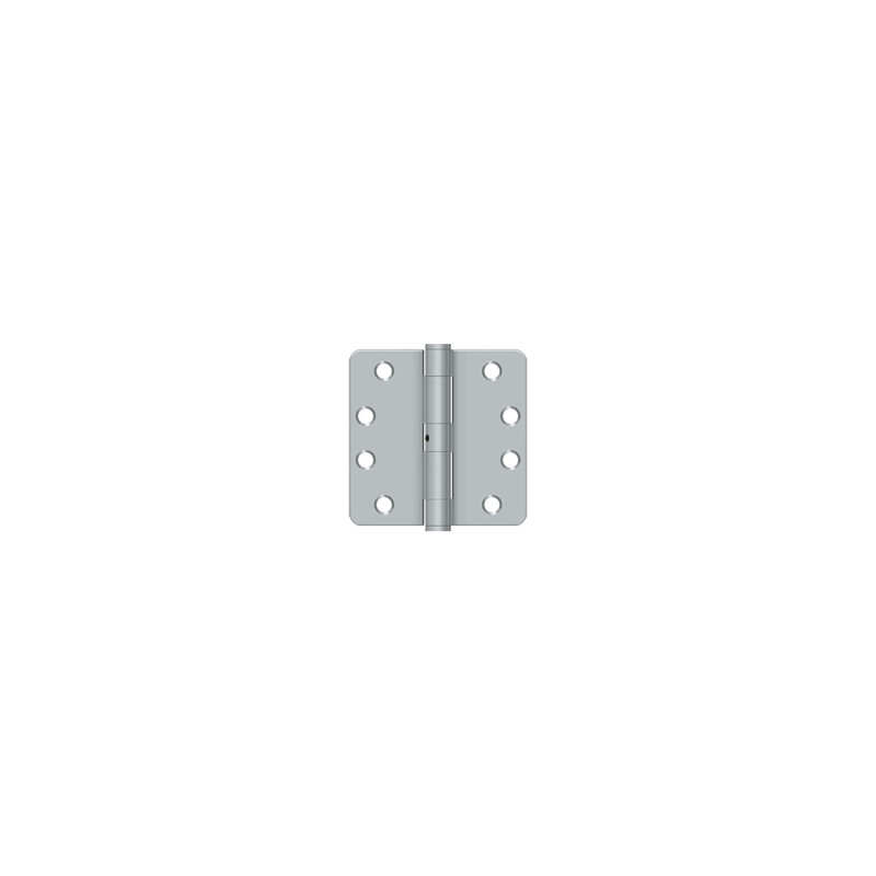 Steel Butt Bearing Hinge, Brushed Chrome