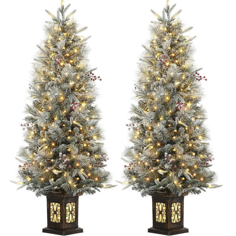 54' H Lighted Artificial Christmas Tree