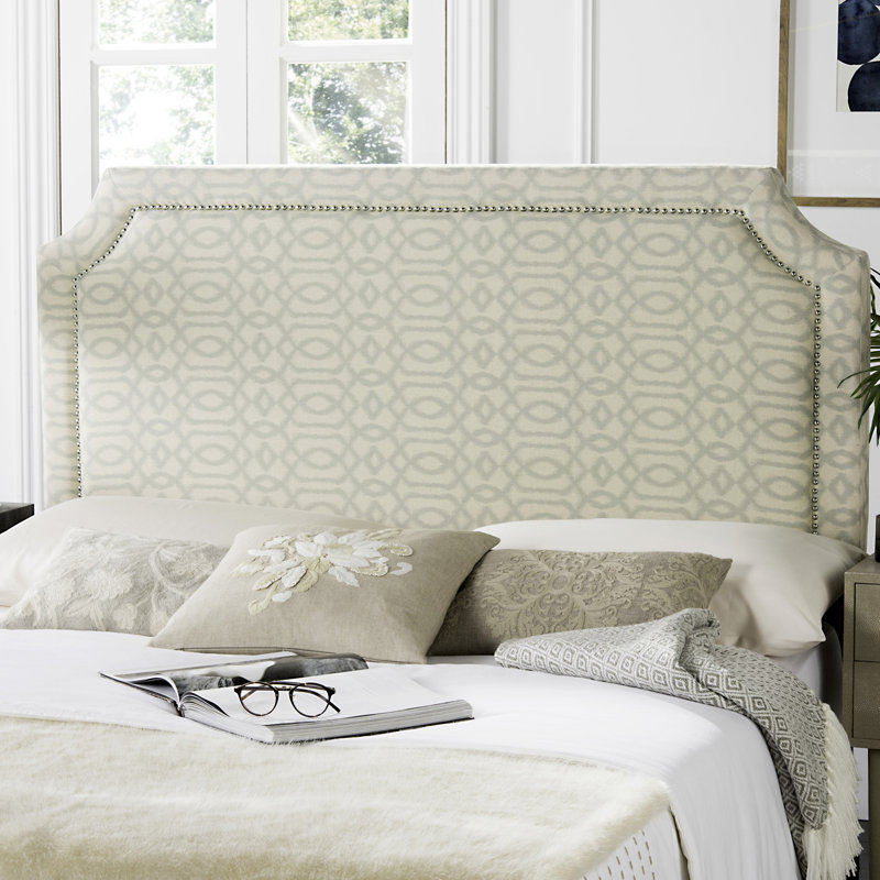 Alon Upholstered Headboard, Off-White