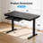Flavio Height Adjustable Standing Computer Desk With Drawer and USB & Type-C Ports For Home Office-192039199-190341274