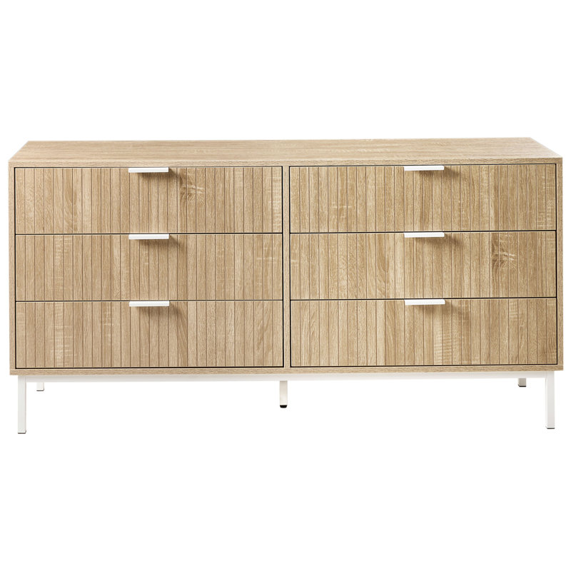 140cm W 6 - Drawer Chest of Drawers