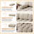 Chenille Modular Boneless Sectional Sofa, Convertible Sponge Sofa Boneless Couch For Living Room, L Shaped 2-Seat Sofa With Ottoman, Removable Armrests & Backrest, Filled With High Density Sponge & Pocket Springs-1319951978