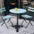 Furniture Table Legs 27.95”Height Rustic Decory Table Legs,Heavy Duty Cross Support Metal Desk Legs,Table Base,Industrial Modern, Diy Iron Coffee Table Legs-1306142927
