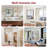 SUMERAIN Black Edge Resistant Bathroom Vanity Mirror 32x48 Inch, Matte Black Aluminum Framed Wall Mirror with Tempered Glass, Rounded Corners for Large Spaces in Modern or Farmhouse Bathrooms-758242384-758242390