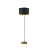 Hunts Black Metal Floor Lamp