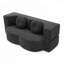 Canapé-lit 2 en 1 avec coussin, canapé-lit grand, canapé-lit de plancher et futon, canapé-lit pliant en mousse pour le salon, les invités, le bureau, un appartement, aucun assemblage requis-1204238419