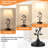 25'' Black Metal Table Lamp with Touch Control and USB A&C-384773430
