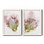 Floraison rose I, toile encadrée de qualité supérieure - prête à être accrochée-1851113648-1851113653