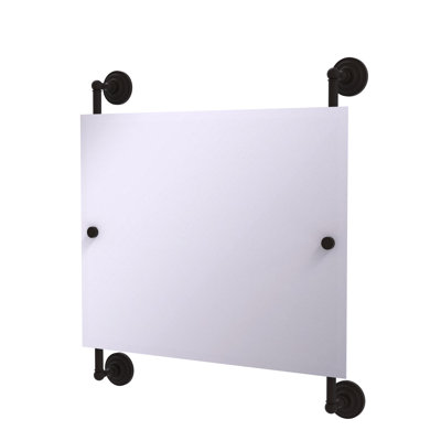 Miroir accent biseauté traditionnel Jhene Landscape
