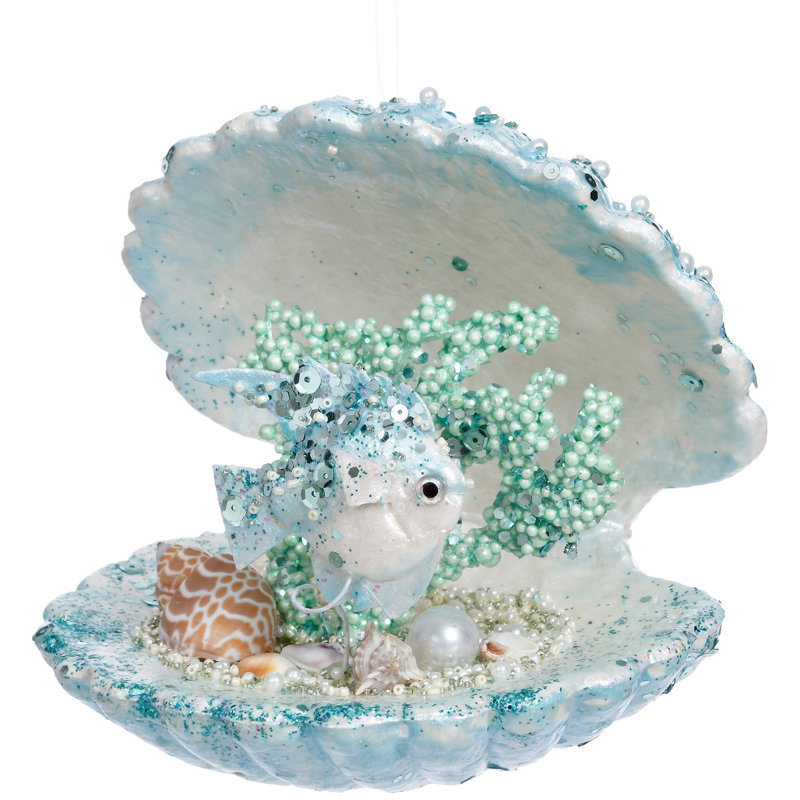 Deco Shell Coral, Large - 6 Inches  Set Of 3