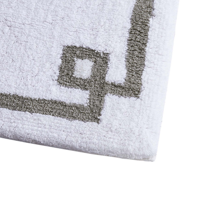 Tapis pour salle de bain Makiba, Gris, L 24 po x L 40 po
