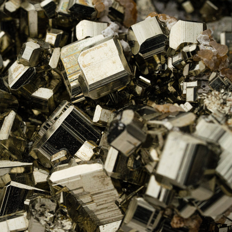 Véritable grappe de pyrite