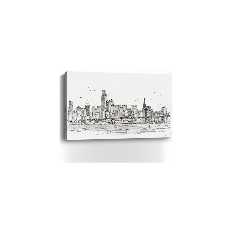 Art mural monochrome sans cadre