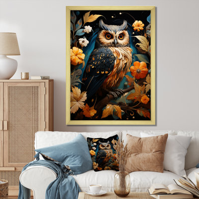 Impression sur toile «Brown Owl Overture II - Animals Owl»