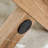 Modern And Practical Round Table: Clear Tempered Glass Top And Wood-coloured Mdf, Ideal For Living Rooms And Bedrooms
