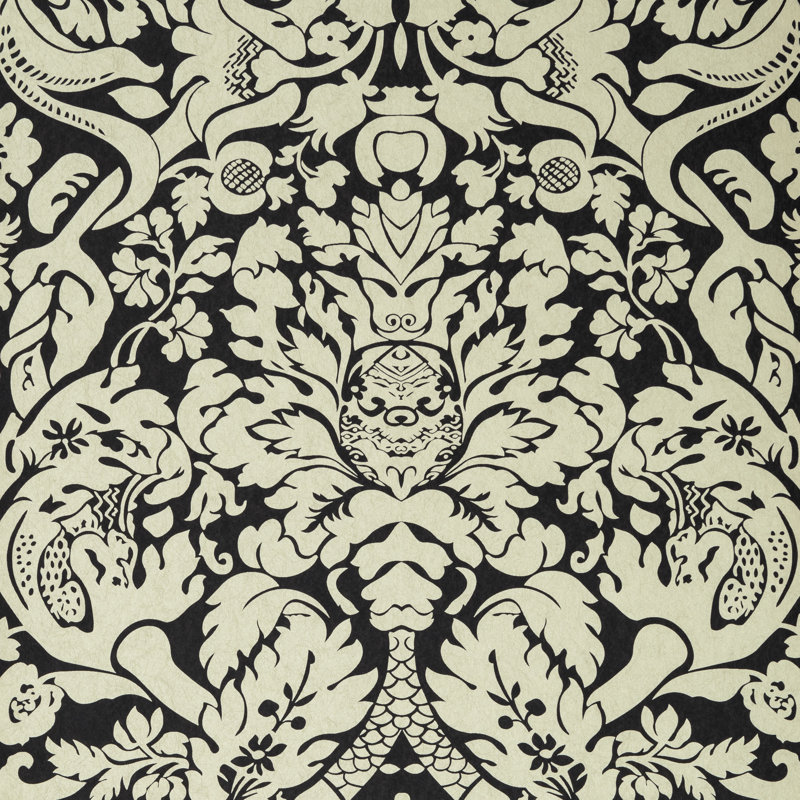 Colony Valentina Wallpaper 10.06m x 53cm, Ebony
