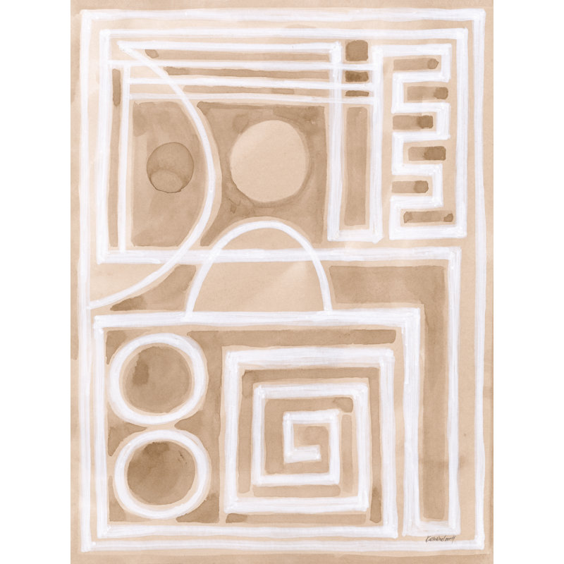 Ground Plan IV by Kathrine Lovell 88827, 32" H x 24" W