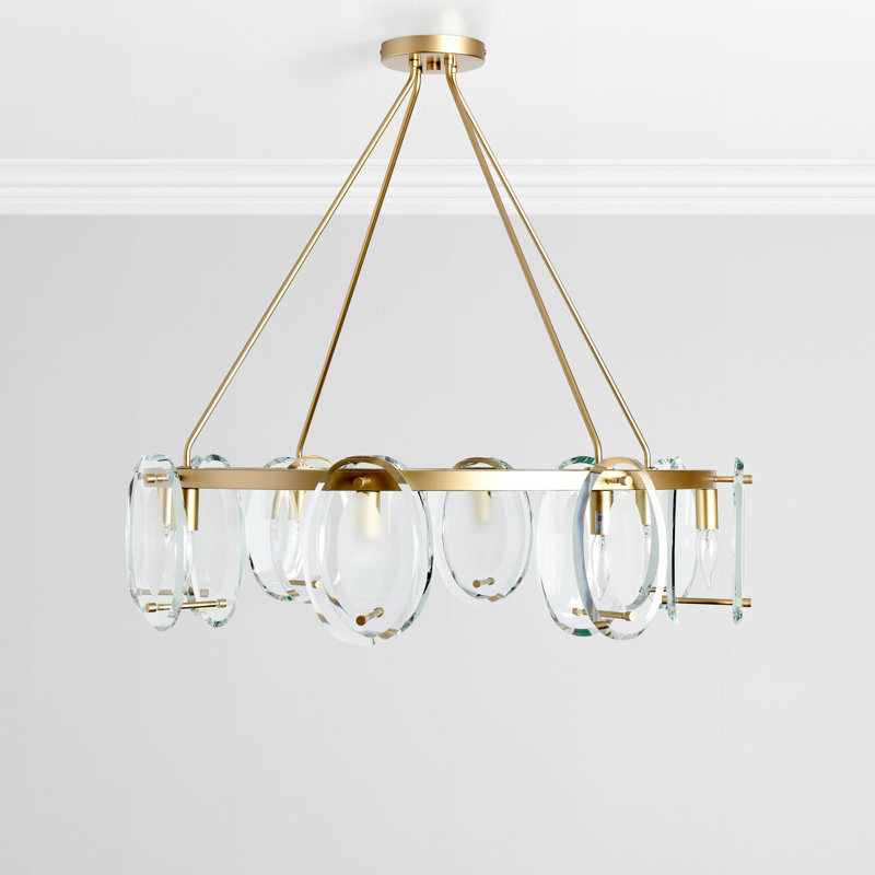 Iron 8-Light Chandelier