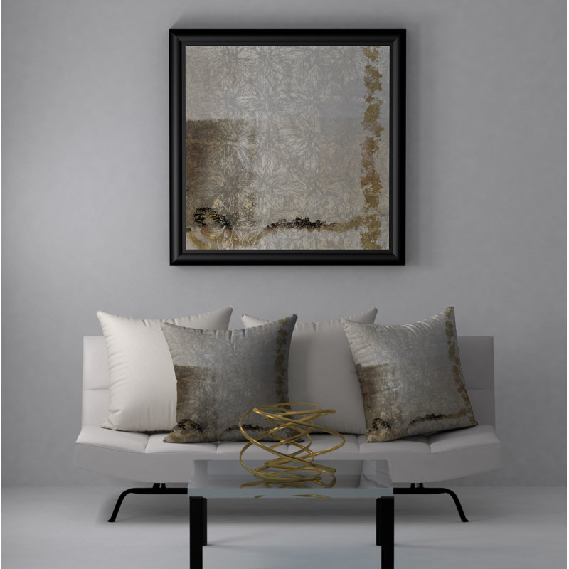 Housse et insert de coussin carré Varied Inspire, 18" x 18"
