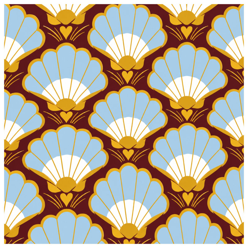 Tapis de bain Scallop, 34in W x 21in L