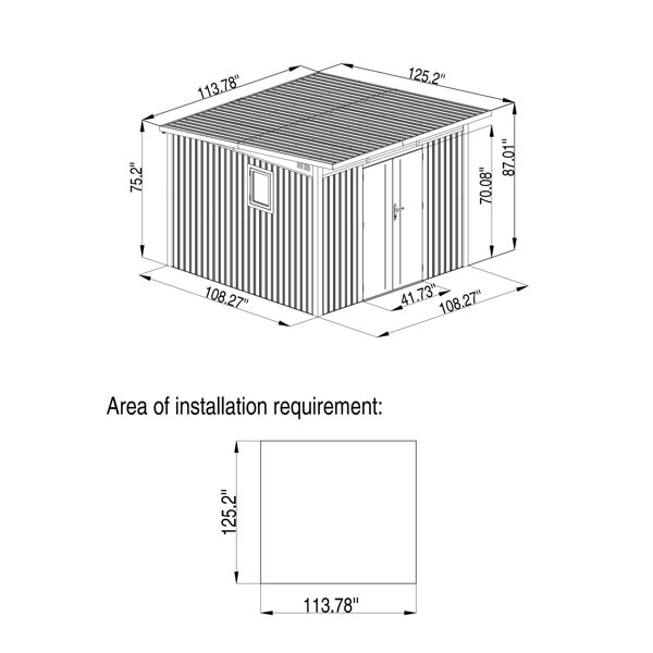 Dimensions du produit