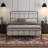 Gillam Industrial Metal Snap Assembled Bed Frame-1527198992