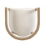Tabouret de comptoir en bois d'hévéa Gurseese-884158200-875389646