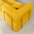 108'' Modular Sectional Sofa With L-Shape Chaise, Boneless Cloud Couch With Deep Seat, Sponge Compression Sofas No Assembly Required, Modern Sofa Fold-Out Sofa Bed,With Removable Backrest-404146346