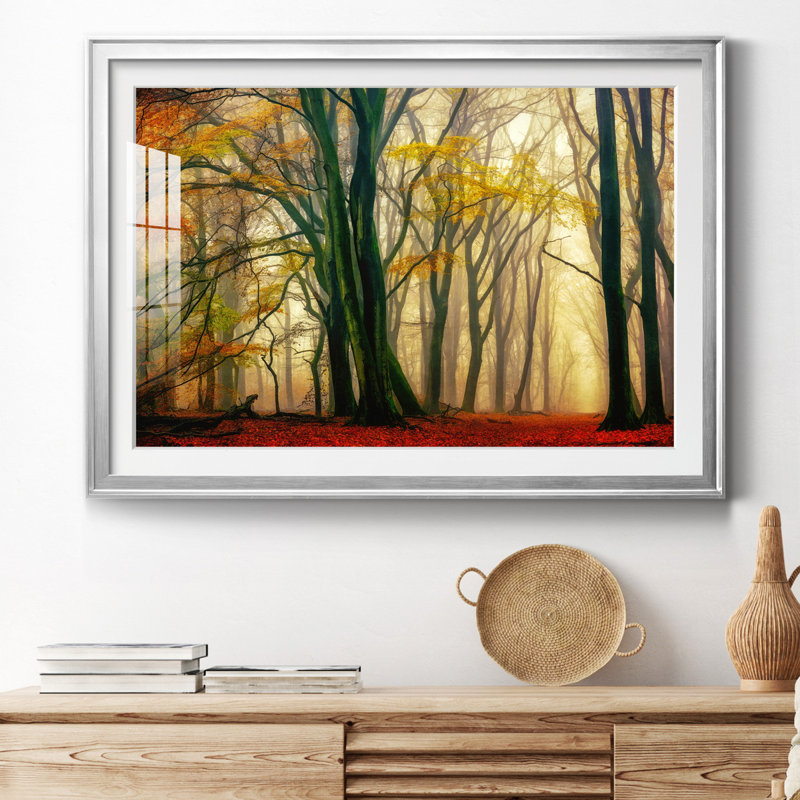 In Love with Fall - Photographie avec cadre, Cadre argenté, H 22,5 po x l 30,5 po x P 1,5 po