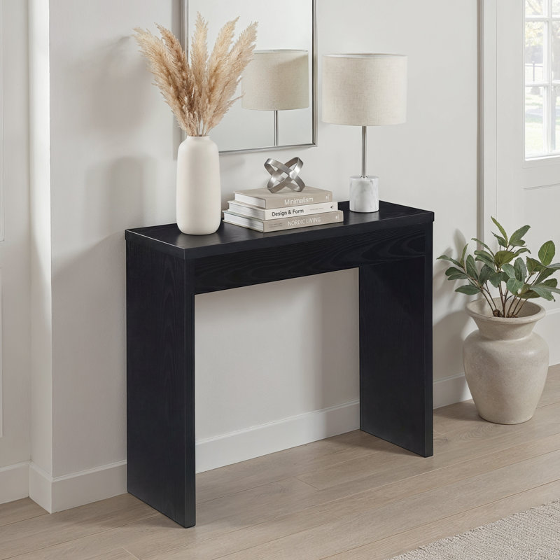 Gillings 31.5'' Console Table, Black