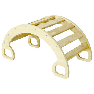 3-IN-1 MONTESSORITODDLERS ARCH CLIMBER(Natural Wood)