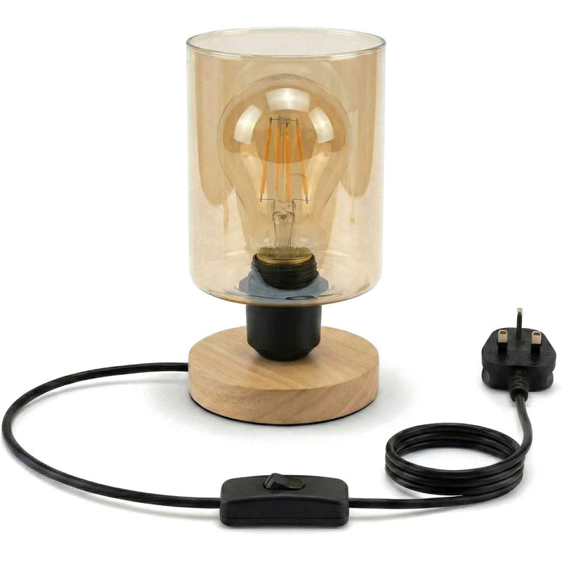Wood Desk Lamp