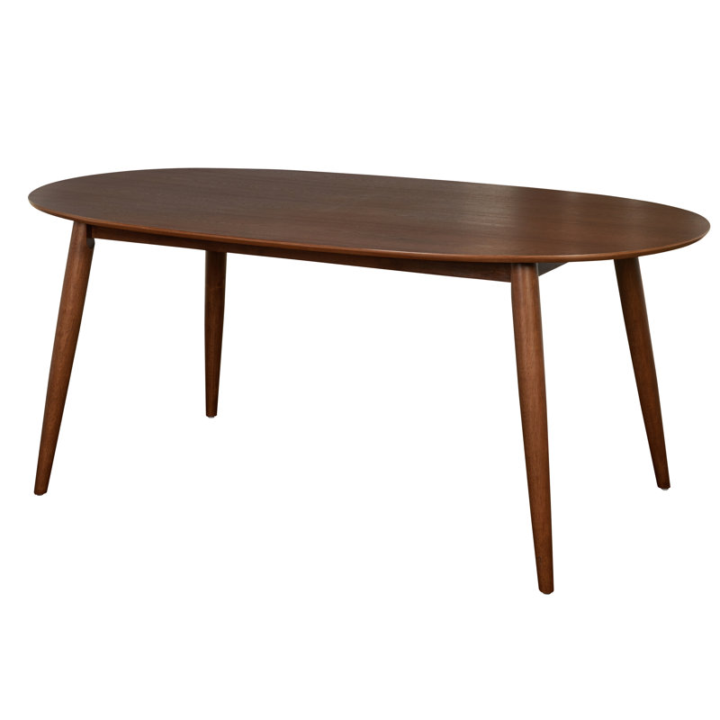 Jevon Oval Solid Wood Base Dining Table