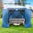 12x12FT Pop Up Gazebo Screen Tent Screen House for Camping, Screen Room with Mosquito Netting, Hub Tent Instant Screened Canopy with Carrying Bag and Ground Stakes-102383234